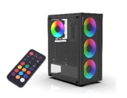 Inca Emg-15XN 4X1200mm Kumandalı ARGB Fan Gaming Computer Case - 1