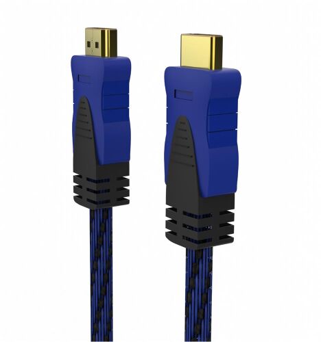 Inca Ihk-03T 3mt Örgülü Altın Uç 2.0v Hdmı Kablo 18 Gbps Bant Genişliği , 4K& 2K & Full Hd - 2