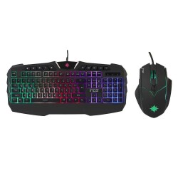 INCA IKG-310 Ruthless Rainbow Efect Gaming Klavye Mouse Set - 1