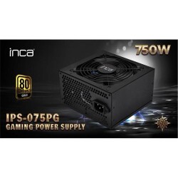 Inca Ips-075PB 750w 80+ Bronz Power Supply 80 Plus - 1