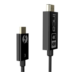 INCA ITCH-30 Usb C To Hdmı 2.0B 4K 1.8mt Çecirici Kablo - 2