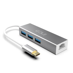 Inca ITPC-3T Usb C Usb 3.0+ Rj45 Ethernet Çoklayıcı - 1