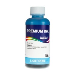 InkTec Epson Muadil 100ml Light Cyan Mürekkep (L Serisi)(E0010-100MLC) - 1