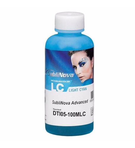InkTec Sublinova Epson Muadil Süblimasyon Mürekkep 100ml Açık Mavi (DTI01-100MLC) 