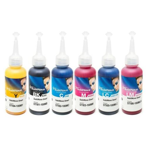 InkTec Sublinova Epson Muadil Süblimasyon Mürekkep 6x100ml Set (DTI01-100M) - 2
