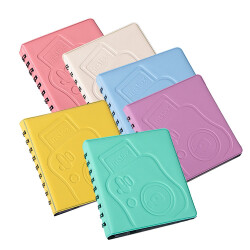 Instax Spiralli Polakart Fotoğraf Albümü - 68 Kapasite - 9