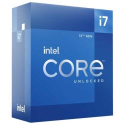 Intel Alder Lake Core i7 12700K 3.6Ghz 1700P 25Mb Box (Fansız) (125W) 12.Nesil Kutulu Box İşlemci - 1