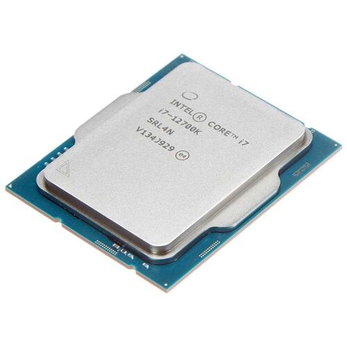 Intel Alder Lake Core i7 12700K TRAY 3.6Ghz 1700P 25Mb Box (Fansız) (125W) 12.Nesil Kutusuz İşlemci - INTEL