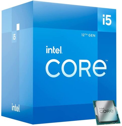 Intel Core i5 12400F BOX 2.5 GHz 4.4 GHz 18MB LGA1700P VGAsız Fanlı Kutulu 12.Nesil İşlemci - INTEL