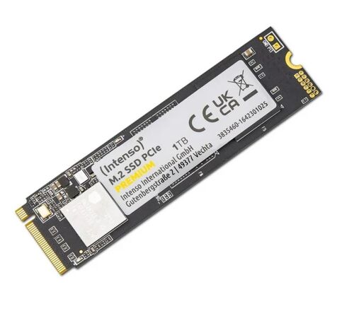 Intenso 1TB MI500 Gen.4x4 NVMe 1.4 SSD 5300MB-4500MB-s Ssd Disk - INTENSO