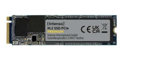 Intenso 500GB Premium Gen.3x4 NVMe 1.3 SSD 2100MB-1700MB-s Ssd Harddisk - INTENSO