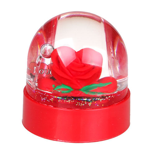 Işıklı Müzikli Kalemlik Kar Küresi - OFİSOMİ-S