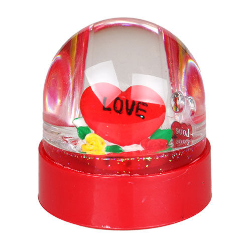 Işıklı Müzikli Kalemlik Kar Küresi - OFİSOMİ-S