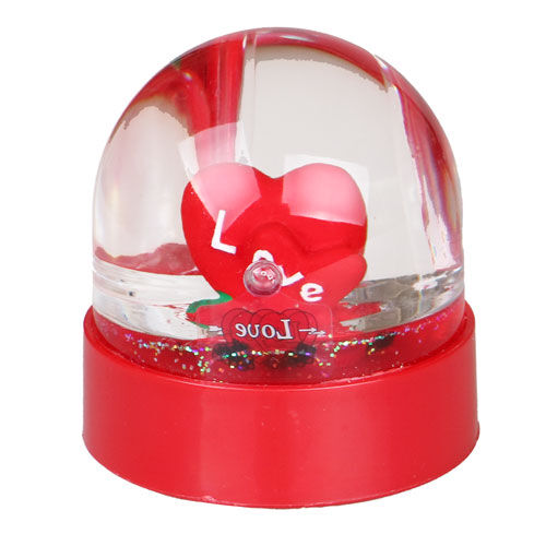Işıklı Müzikli Kalemlik Kar Küresi - OFİSOMİ-S