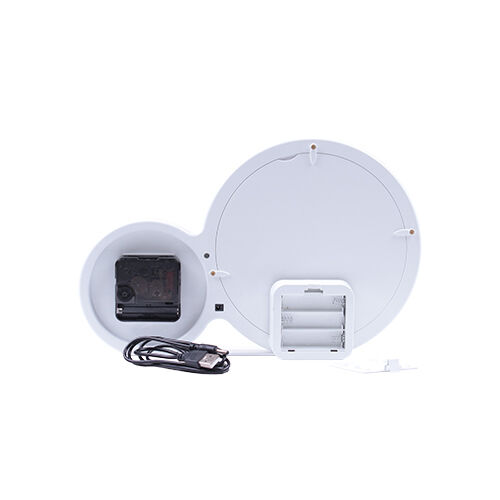 Kademeli Işıklı Sihirli Led Ayna Çerçeve-Saatli - 5