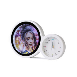 Kademeli Işıklı Sihirli Led Ayna Çerçeve-Saatli - 2