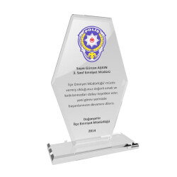 Kaplamasız Kristal Plaket 1005 - 3