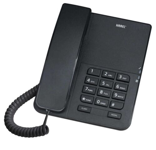 Karel Tm140 Siyah Analog Masa Üstü Kablolu Telefon - KAREL