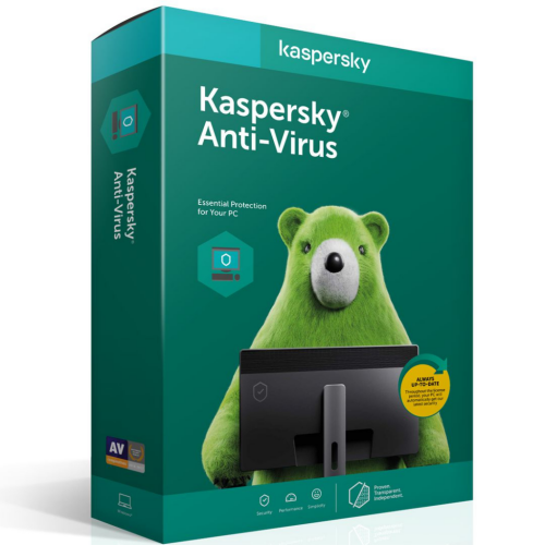 Kaspersky ANTIVIRUS 3 Kullanıcı, 1 YIL, Kutulu Ürün - Kaspersky