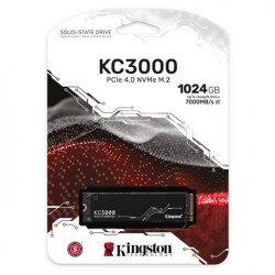 Kingston 1TB KC3000 SKC3000S-1024G 7000-6000MB-s PCIe NVMe M.2 SSD Disk - 2