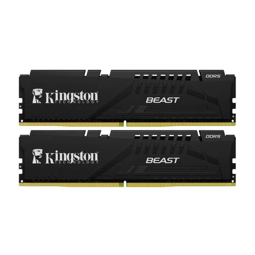 Kingston Beast KF552C36BBEK2-16TR 16GB (2x8) DDR5 5200Mhz CL36 Siyah Gaming RAM (Bellek) - 1