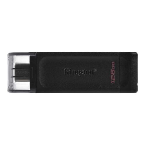 Kingston DT70 128GB USB-C 3.2 Gen 1 Type-C Flash Bellek - KINGSTON