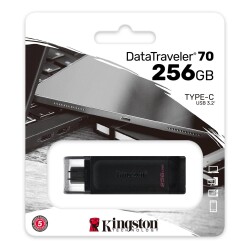 Kingston DT70 256GB USB-C 3.2 Gen 1 Type-C Flash Bellek - 2