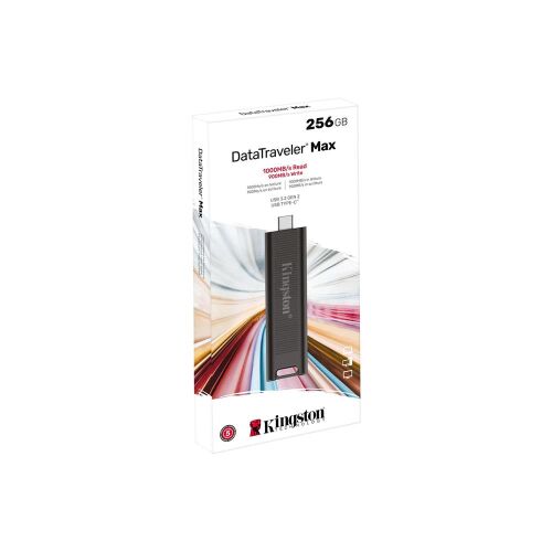 Kingston DTMAX-256GB 256GB DataTraveler Max Type-C 1000R-900W USB 3.2 Gen 2 Flash Bellek - KINGSTON (1)
