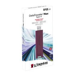 Kingston DTMAXA-512GB 512GB DataTraveler Max Type-A 1000R-900W USB 3.2 Gen 2 Flash Bellek - 2