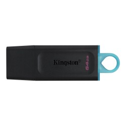 Kingston DTX-64GB 64GB USB3.2 Gen 1 DataTraveler Exodia (Black + Teal) Flash Bellek - 2