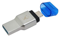 Kingston FCR-ML3C MobileLite DUO 3C USB-A+USB-C microSDHC-SDXC Kart Okuyucu - 1