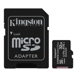 Kingston SDCS2-32GB 32GB micSDHC Canvas Select Plus 100R A1 C10 Card + ADP Hafıza Kartı - 1