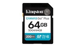 Kingston SDG4-64GB 64GB SDXC Canvas Go Plus Gen4 200MB-s C10 UHS-I U3 V30 Hafıza Kartı - 2