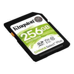 Kingston SDS2-256GB 256GB SDXC Canvas Select Plus 100R C10 UHS-I U3 V30 Hafıza Kartı - 1