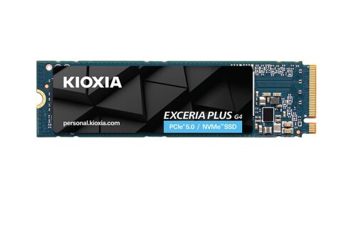 Kioxia 2Tb Exceria Plus G4 LVD10Z002TG8 2TB Gen5 10000-8200MB-sn NVMe PCIe M.2 SSD - 2