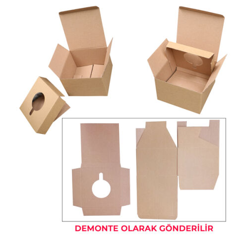 Kraft Kahve Fincanı Kutusu - OFİSOMİ-S