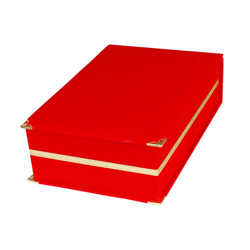 Kristal Plaket Kutusu -Kırmızı - OFİSOMİ-S