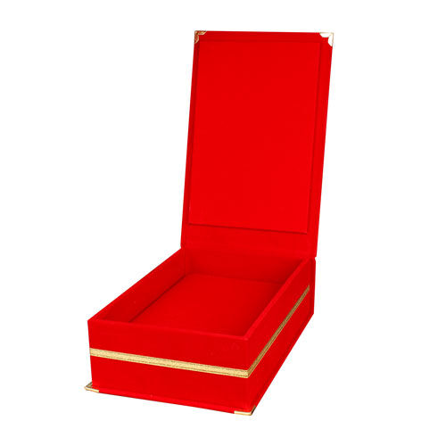 Kristal Plaket Kutusu -Kırmızı - OFİSOMİ-S (1)