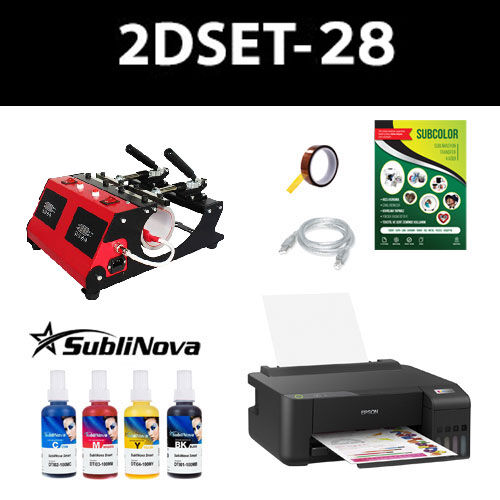 Kupa Baskı Seti (AP-210 + Epson L1250) - 2