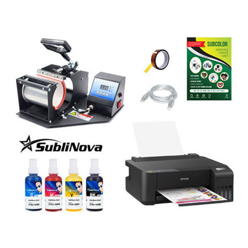 Kupa Baskı Seti (SB04A + Epson L3210) - OFİSOMİ-S