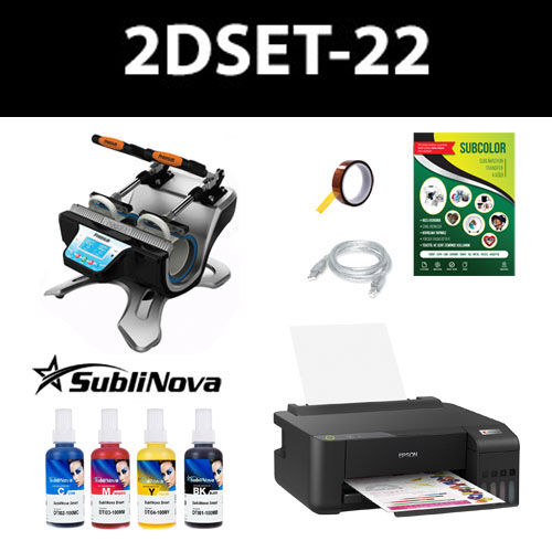 Kupa Baskı Seti (ST-210 + Epson L3210) - 2