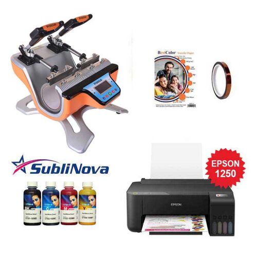 Kupa ve Türk Kahve Fincanı Baskı Seti - OFİSOMİ-T