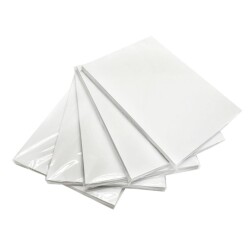 Kuşe Kağıt A4 Parlak Çift Taraflı 120Gr/m² 100 Adet/Paket (Tüm Yazıcılarla Uyumlu) - 1