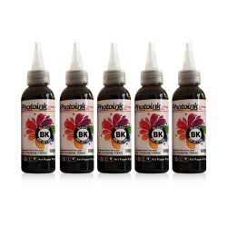 Kuşe Mürekkep 500ml Siyah Renk - 1