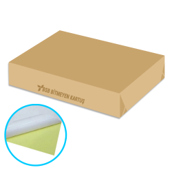 Kuşe Yapışkanlı Sticker Kağıt A5 15X21 Mat 90Gr/m² 50 Adet/Paket - 1