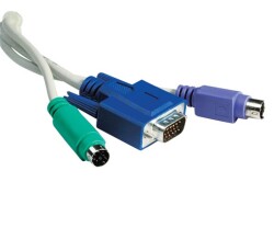 KVM SWITCH KABLOSU (MON-KLAVYE-MOUSE) - 1