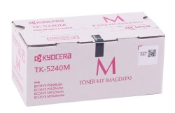 Kyocera TK-5240M Magenta Kırmızı Orjinal Fotokopi Toneri Ecosys M5526cdn-5526cdw P5026cdn-5026cdw 3. - 1