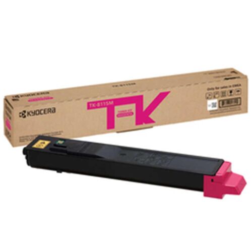 Kyocera TK-8115M Magenta Kırmızı Orjinal Fotokopi Toneri Ecosys M8124cidn-M8130cidn 6.000 Sayfa - 1
