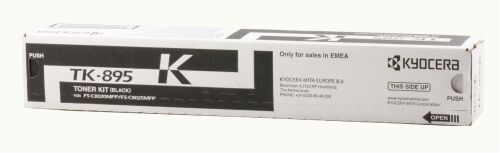 Kyocera TK-895K Black Siyah Orjinal Fotokopi Toneri FS-C8020-8025-8520-8525 12.000 Sayfa - KYOCERA