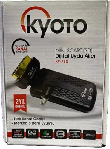 Kyoto hx-1750 Mini Scart (SD) Dijital Uydu alıcı - KYOTO